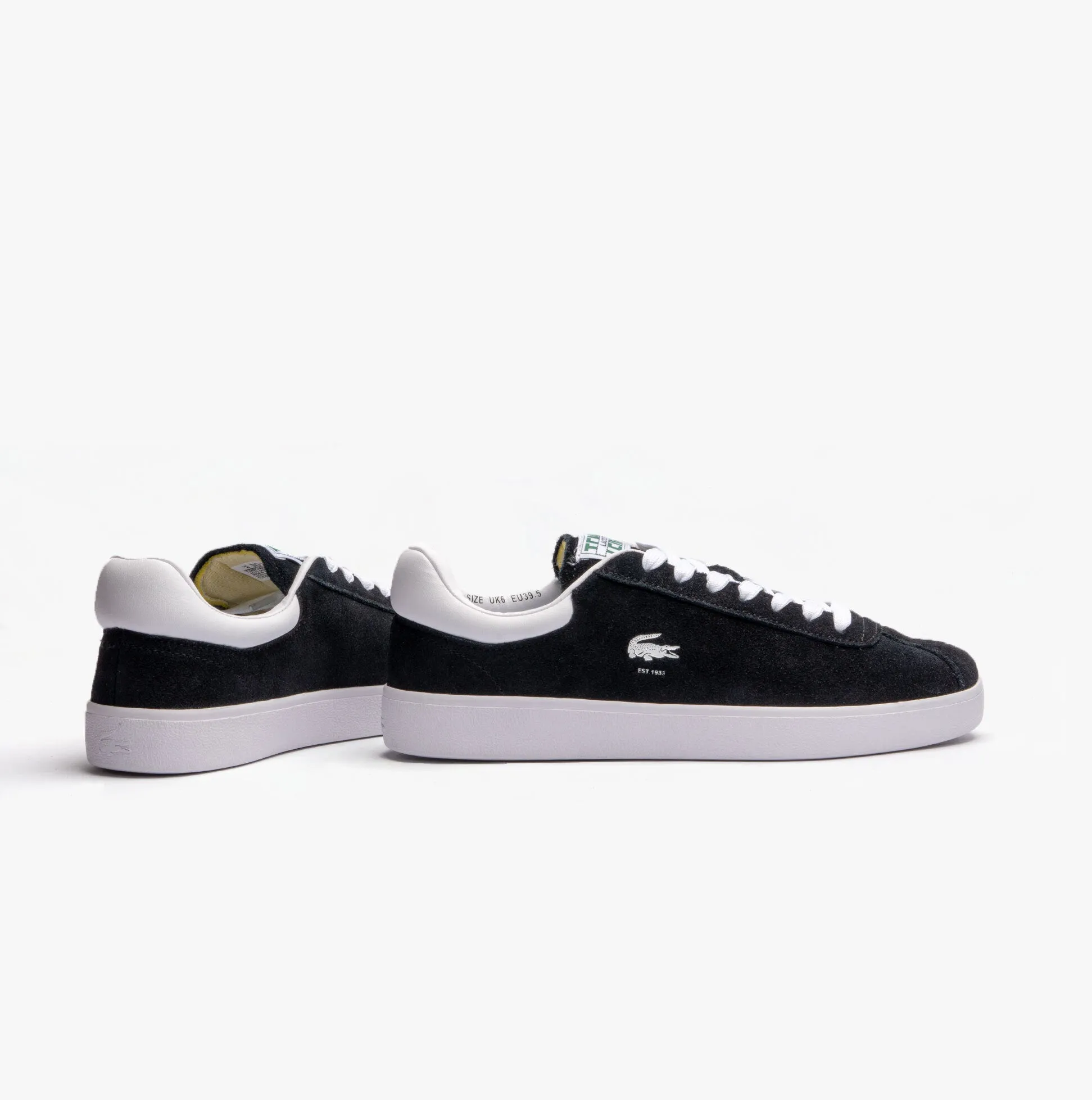 Lacoste BASESHOT Womens Trainers Black/White sold by Shuperb product image thumbnail 2
