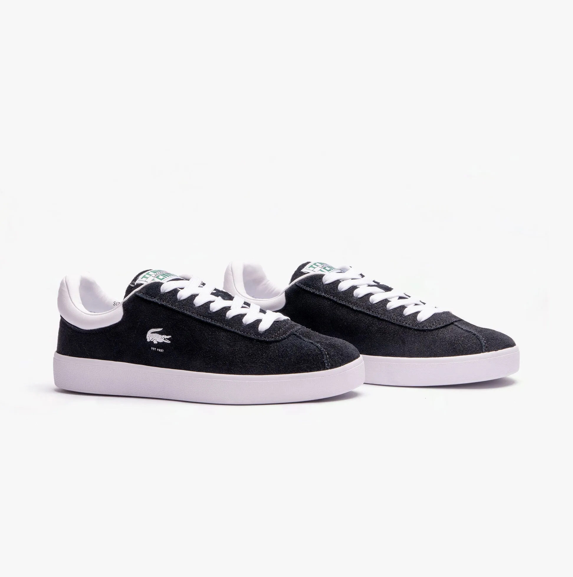 Lacoste BASESHOT Womens Trainers Black/White sold by Shuperb product image thumbnail 3