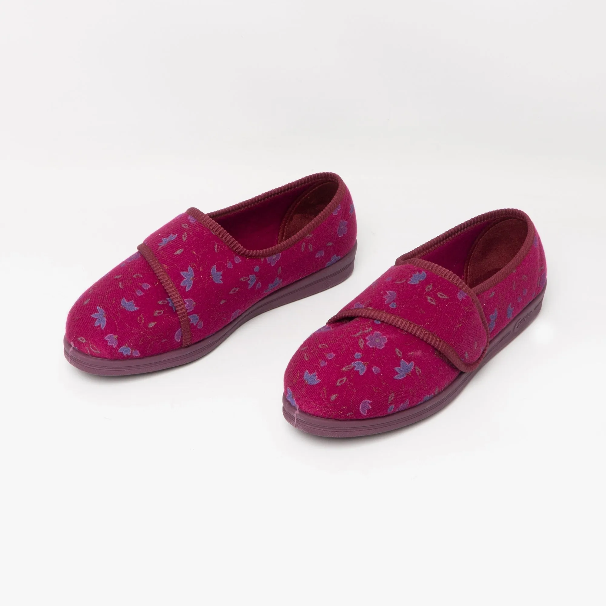 Comfylux SALLY Womens Full Slippers Wine sold by Shuperb product image thumbnail 2