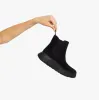FitFlop F-MODE SUEDE FLATFORM Womens Chelsea Boots Black sold by Shuperb