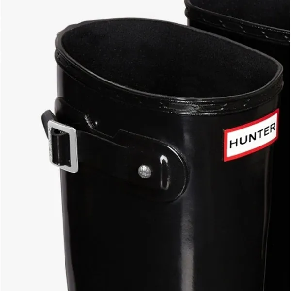 Hunter ORIGINAL TALL Womens Wellies Black Gloss sold by Shuperb product image thumbnail 4