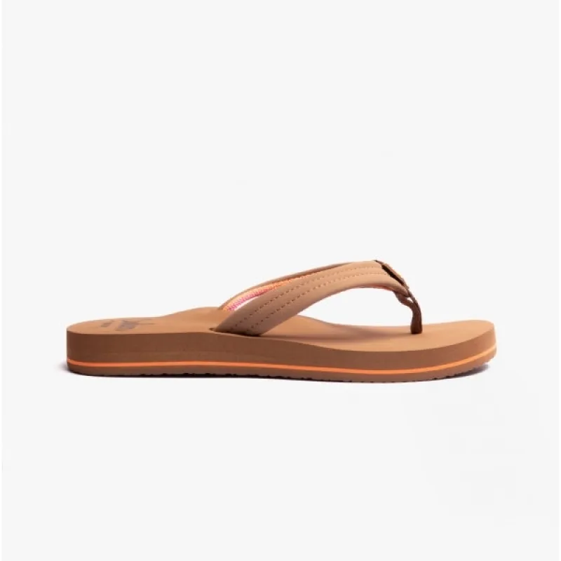 Reef CUSHION BREEZE Womens Flip-Flops Tan/Smoothie sold by Shuperb