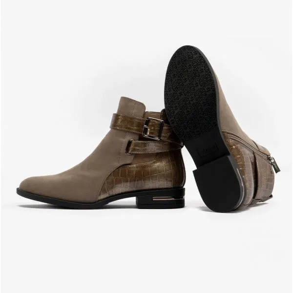 Lotus LAUREL Womens Boots Taupe/Croc sold by Shuperb product image thumbnail 4