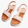Heavenly Feet RITZ Womens Sandals Stone sold by Shuperb