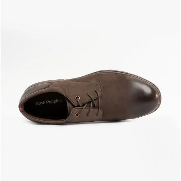 Hush Puppies TREVOR Mens Nubuck Shoes Brown sold by Shuperb product image thumbnail 4