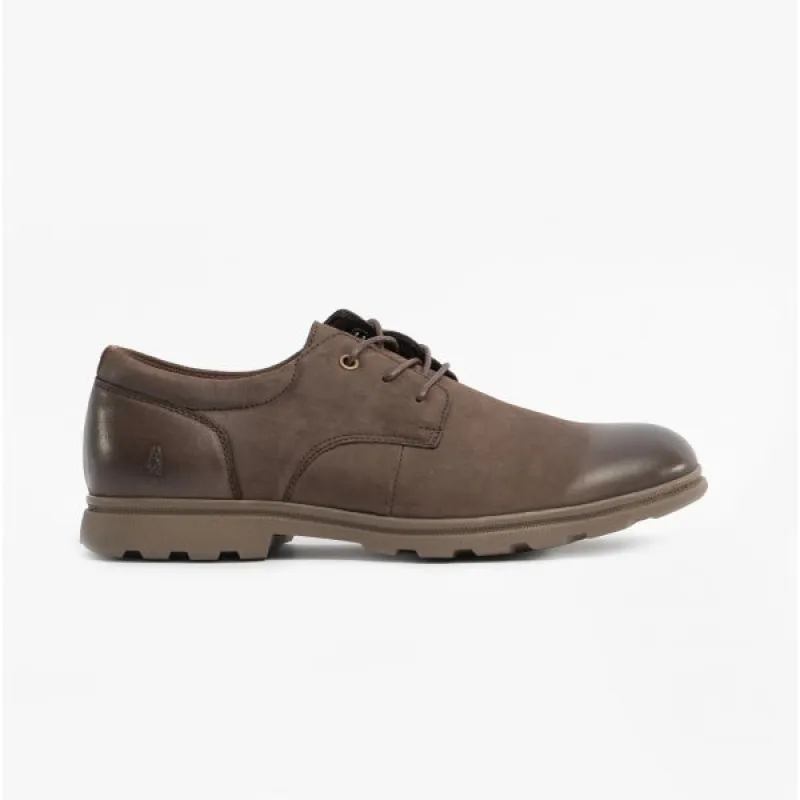 Hush Puppies TREVOR Mens Nubuck Shoes Brown sold by Shuperb