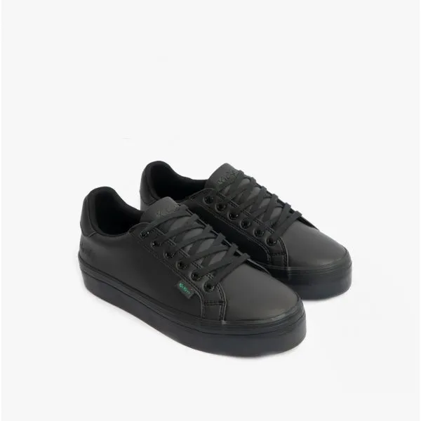 Kickers 116739 TOVNI STACK VEGAN Girls School Shoes Black sold by Shuperb product image thumbnail 2