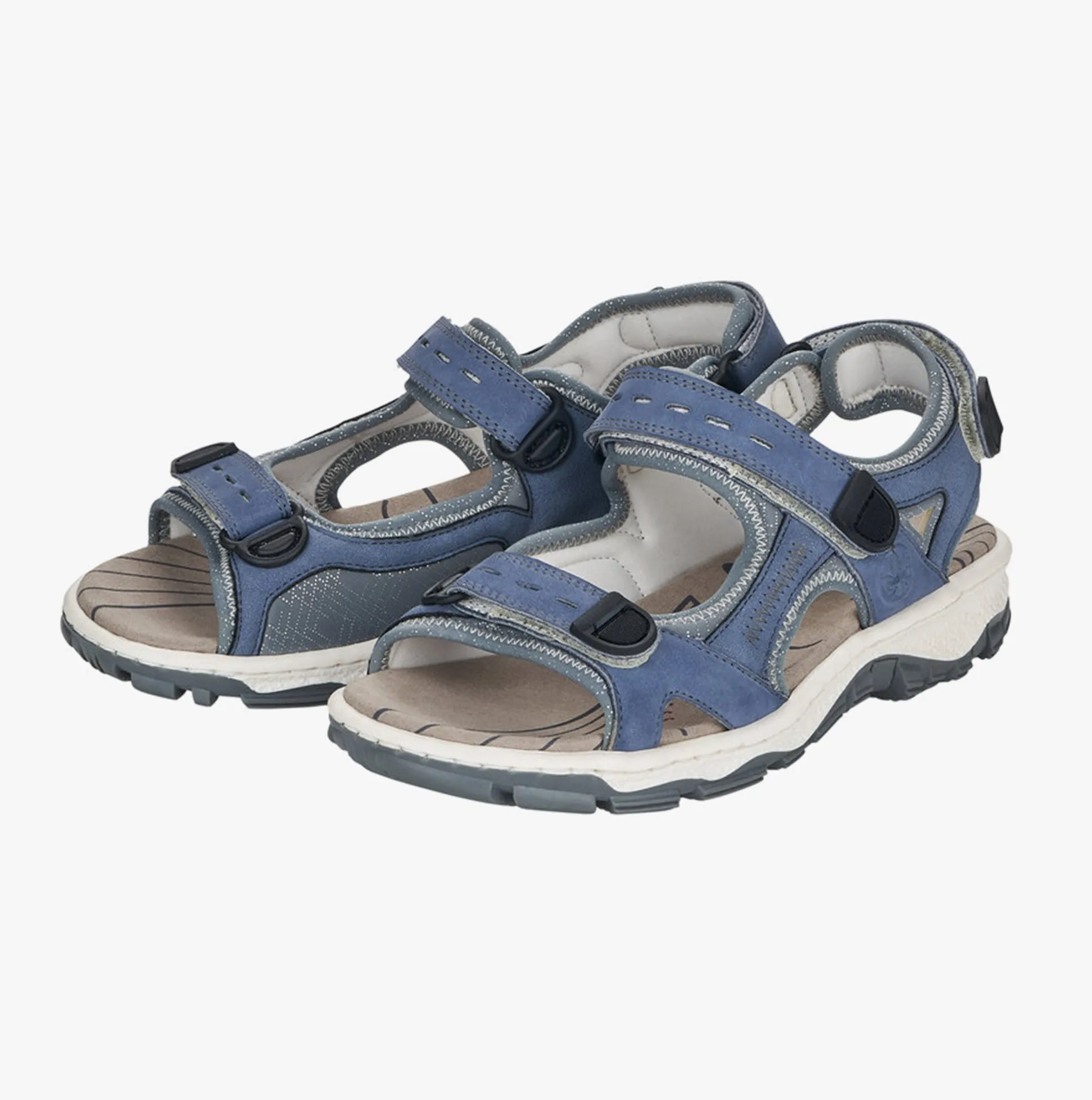 Rieker 68874-14 Womens Sandals Blue sold by Shuperb product image thumbnail 2
