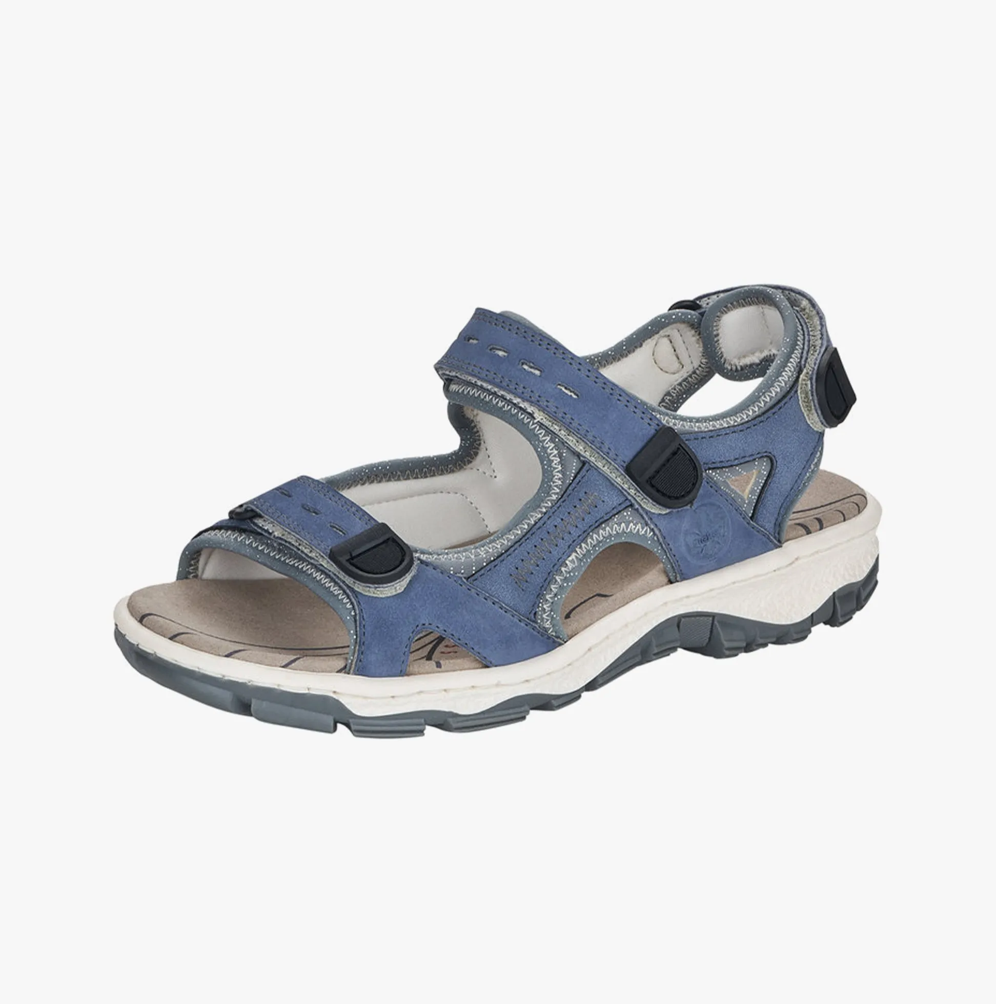 Rieker 68874-14 Womens Sandals Blue sold by Shuperb product image thumbnail 5