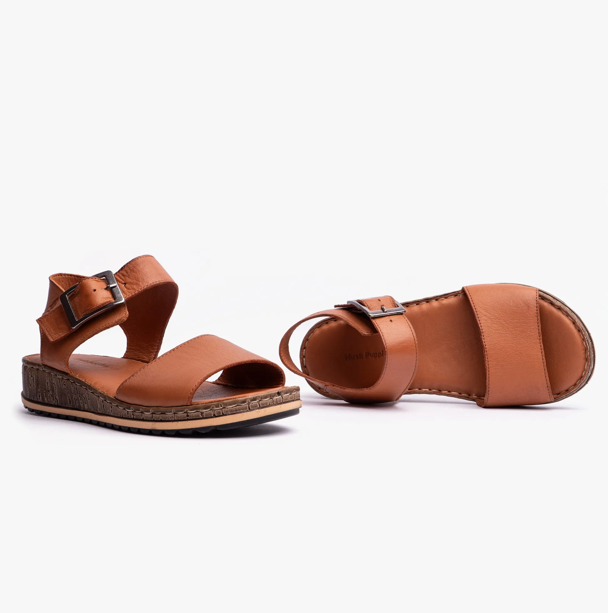 Hush Puppies ELLIE Womens Sandals Tan sold by Shuperb product image thumbnail 5