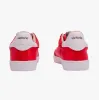 Victoria BERLIN SPLIT LEATHER & NYLON Womens Trainers Rojo sold by Shuperb