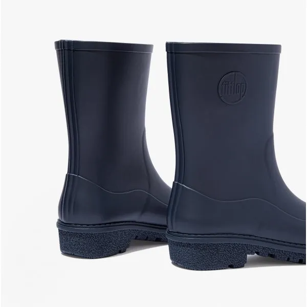 FitFlop WONDERWELLY SHORT Womens Rubber Wellington Boots Midnight Navy sold by Shuperb product image thumbnail 5