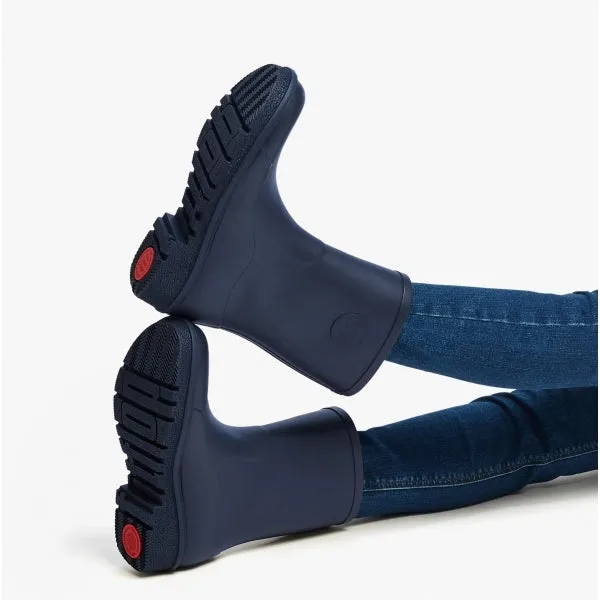 FitFlop WONDERWELLY SHORT Womens Rubber Wellington Boots Midnight Navy sold by Shuperb product image thumbnail 2