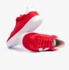 Victoria BERLIN SPLIT LEATHER & NYLON Womens Trainers Rojo sold by Shuperb