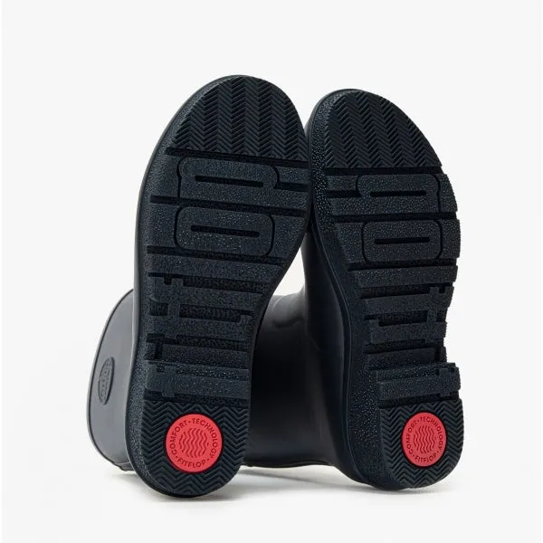 FitFlop WONDERWELLY SHORT Womens Rubber Wellington Boots Midnight Navy sold by Shuperb product image thumbnail 4