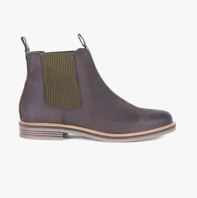 Barbour FARSLEY Mens Chelsea Boots Chocolate sold by Shuperb