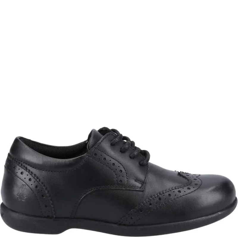 Hush Puppies BRIDGET Girls Leather School Shoes Black sold by Shuperb