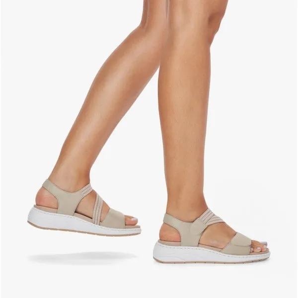 Rieker 64353-62 Womens Sandals Beige sold by Shuperb product image thumbnail 2