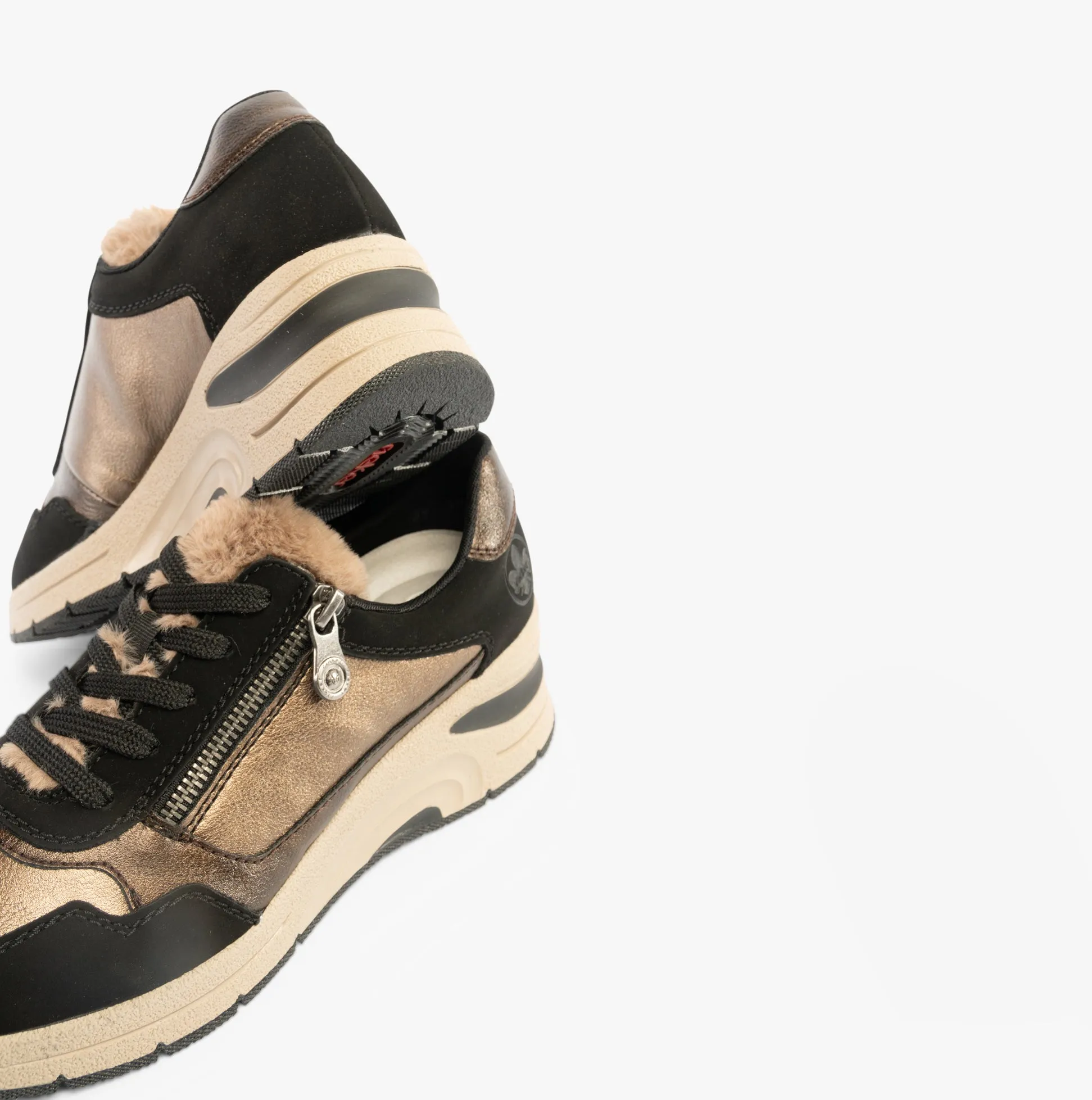 Rieker N9301-90 Womens Trainers Beige sold by Shuperb product image thumbnail 5