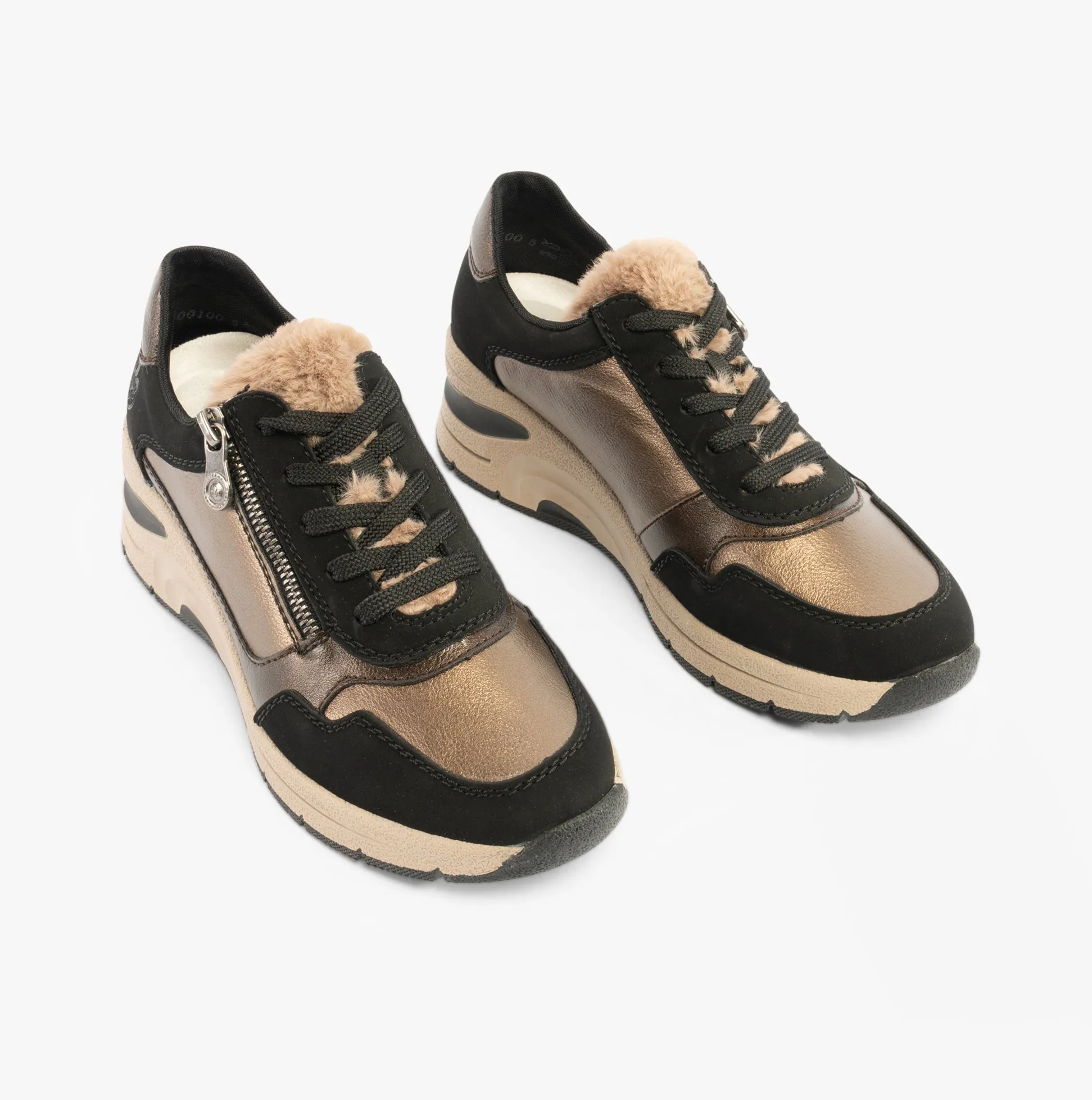 Rieker N9301-90 Womens Trainers Beige sold by Shuperb product image thumbnail 2