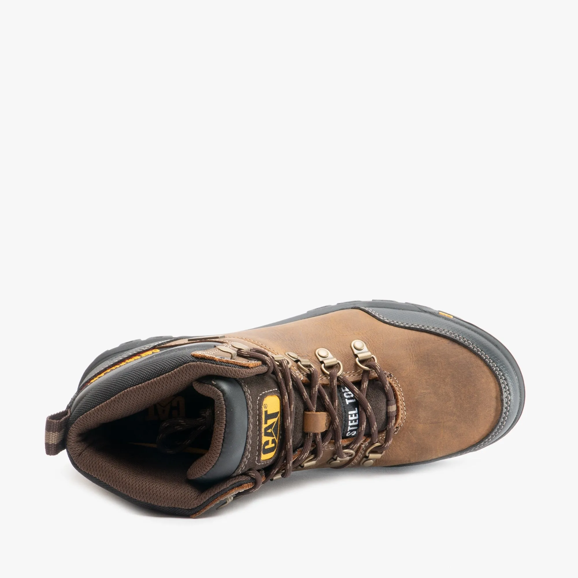 CAT FRAMEWORK Mens Safety Boots Brown sold by Shuperb product image thumbnail 4