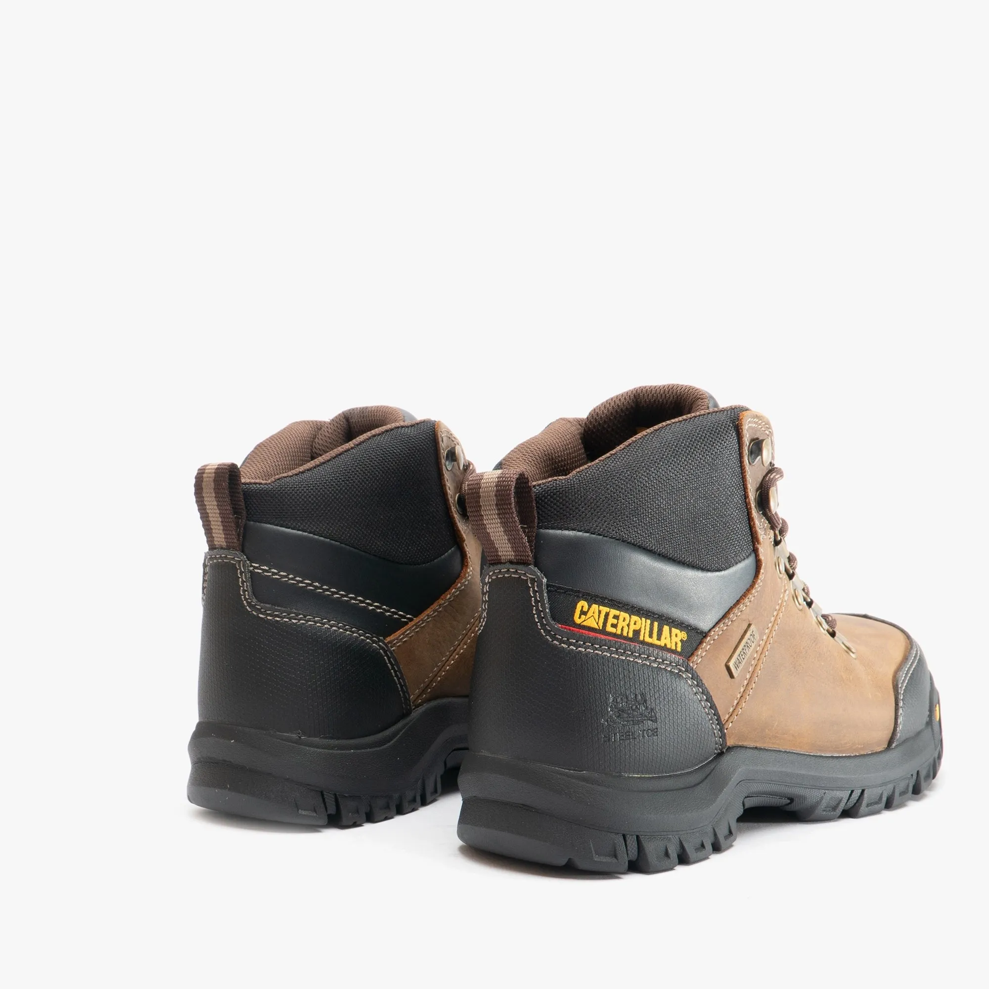 CAT FRAMEWORK Mens Safety Boots Brown sold by Shuperb product image thumbnail 5