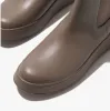 FitFlop F-MODE FLATFORM Womens Chelsea Boots Minky Grey sold by Shuperb