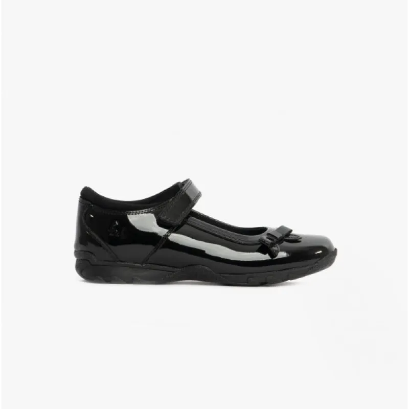 Hush Puppies CARRIE Girls Mary Jane School Shoes Black Patent sold by Shuperb