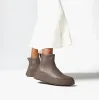 FitFlop F-MODE FLATFORM Womens Chelsea Boots Minky Grey sold by Shuperb