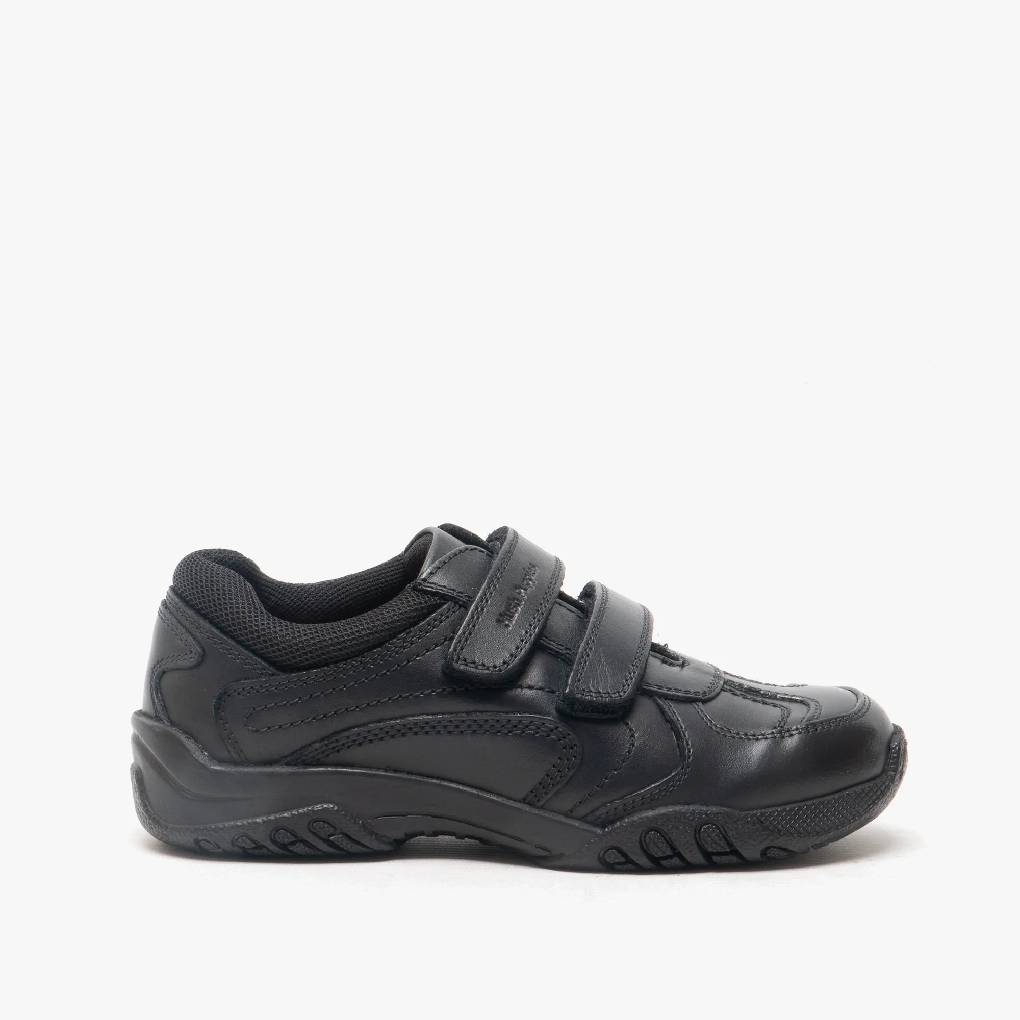 Hush Puppies JEZZA 2 Boys Leather School Shoes Black sold by Shuperb