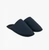 JERSEY MULE Slippers Mens Navy sold by Shuperb