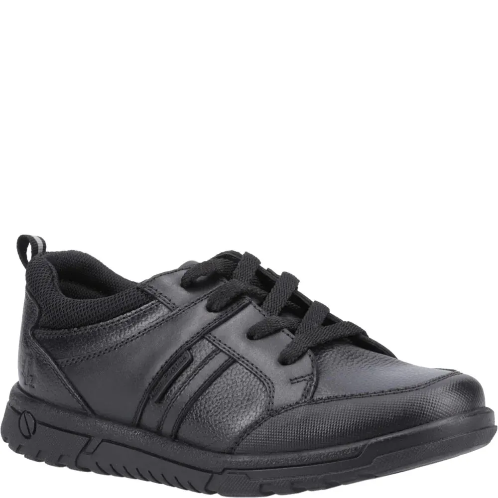 Hush Puppies STEVEN SENIOR Boys Shoes Black sold by Shuperb