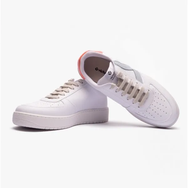 Victoria MADRID CONTRAST FAUX LEATHER Womens Trainers Blue Multi sold by Shuperb product image thumbnail 4