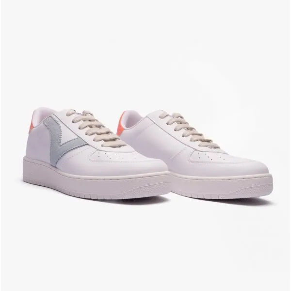 Victoria MADRID CONTRAST FAUX LEATHER Womens Trainers Blue Multi sold by Shuperb product image thumbnail 2