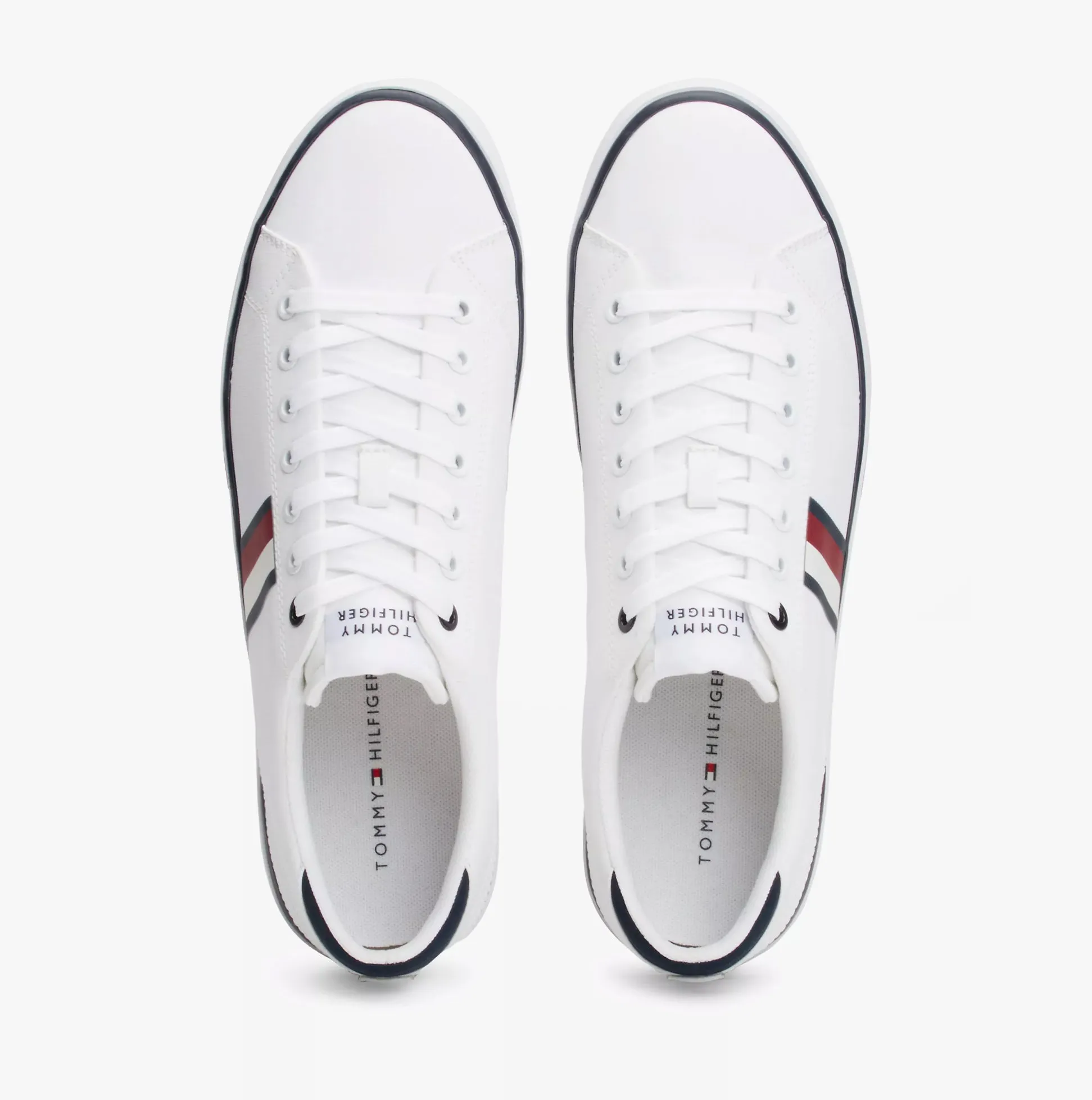 HI LOW STRIP Mens Trainers White sold by Shuperb product image thumbnail 3