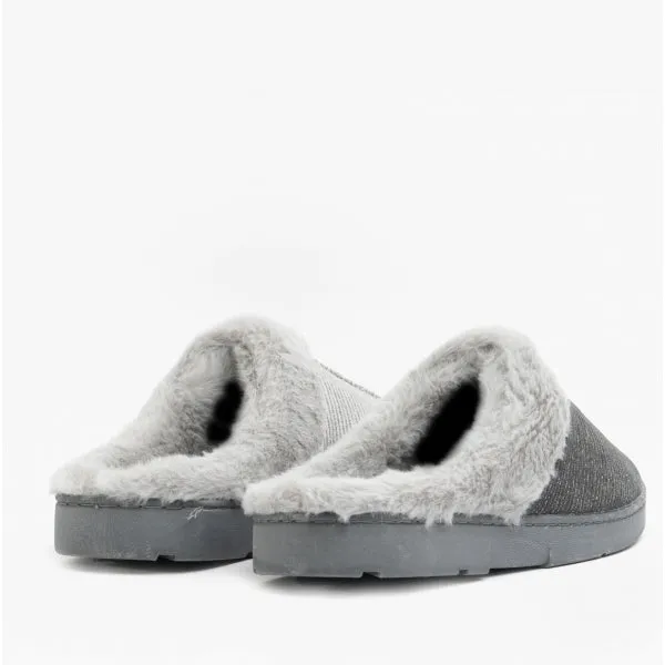 DECATOR Ladies Mule Slippers Grey sold by Shuperb product image thumbnail 4