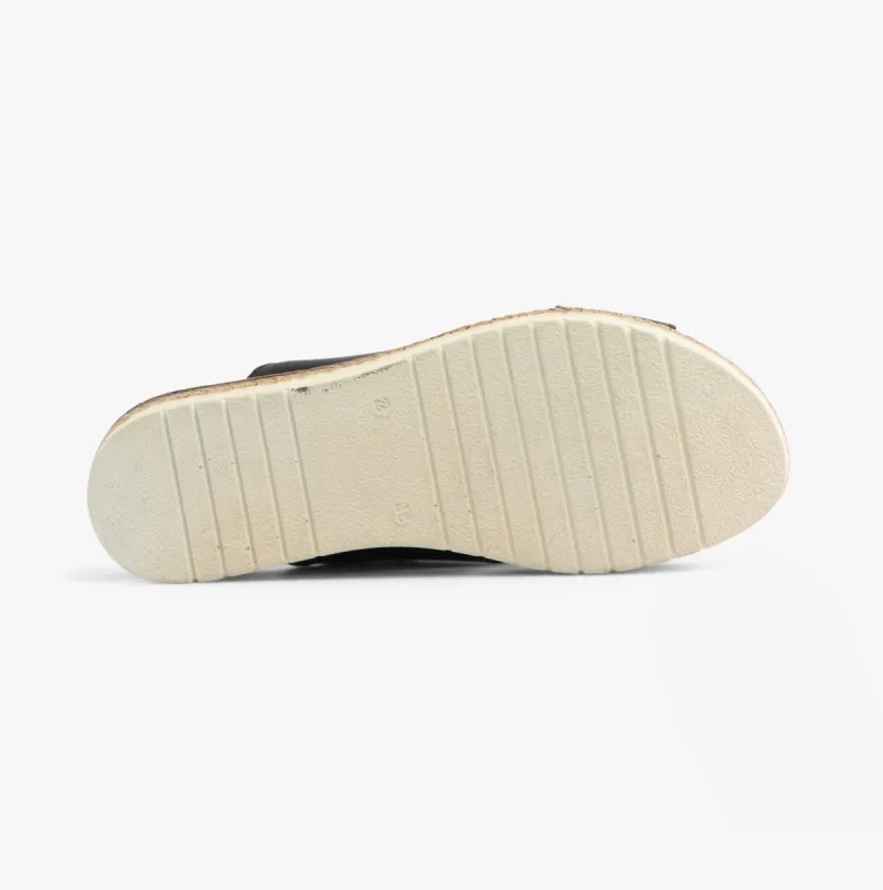 Hush Puppies SAPHIRA Womens Slingback Sandals Black sold by Shuperb