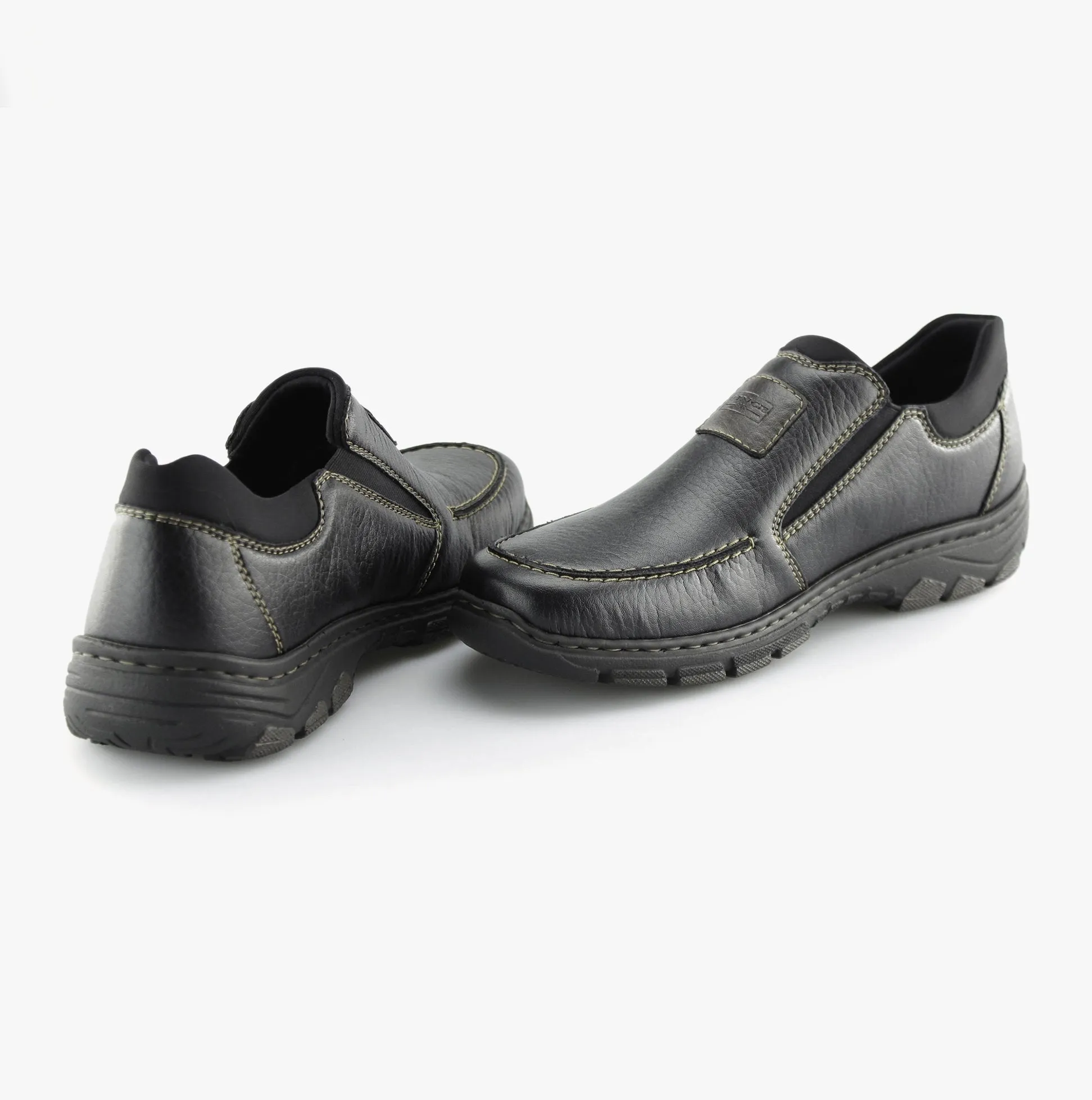 19961-03 Mens Casual Loafers Black sold by Shuperb product image thumbnail 2
