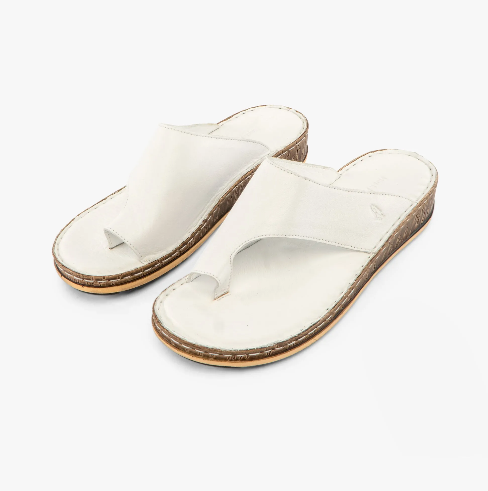 Hush Puppies ELISSA Womens Toepost Sandals White sold by Shuperb product image thumbnail 5