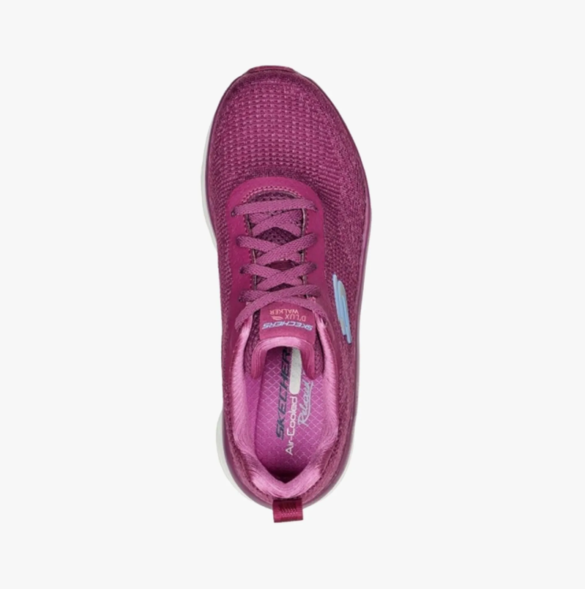 D'LUX WALKER-DAILY BEAUTY Ladies Lace-Up Trainers Plum sold by Shuperb product image thumbnail 4