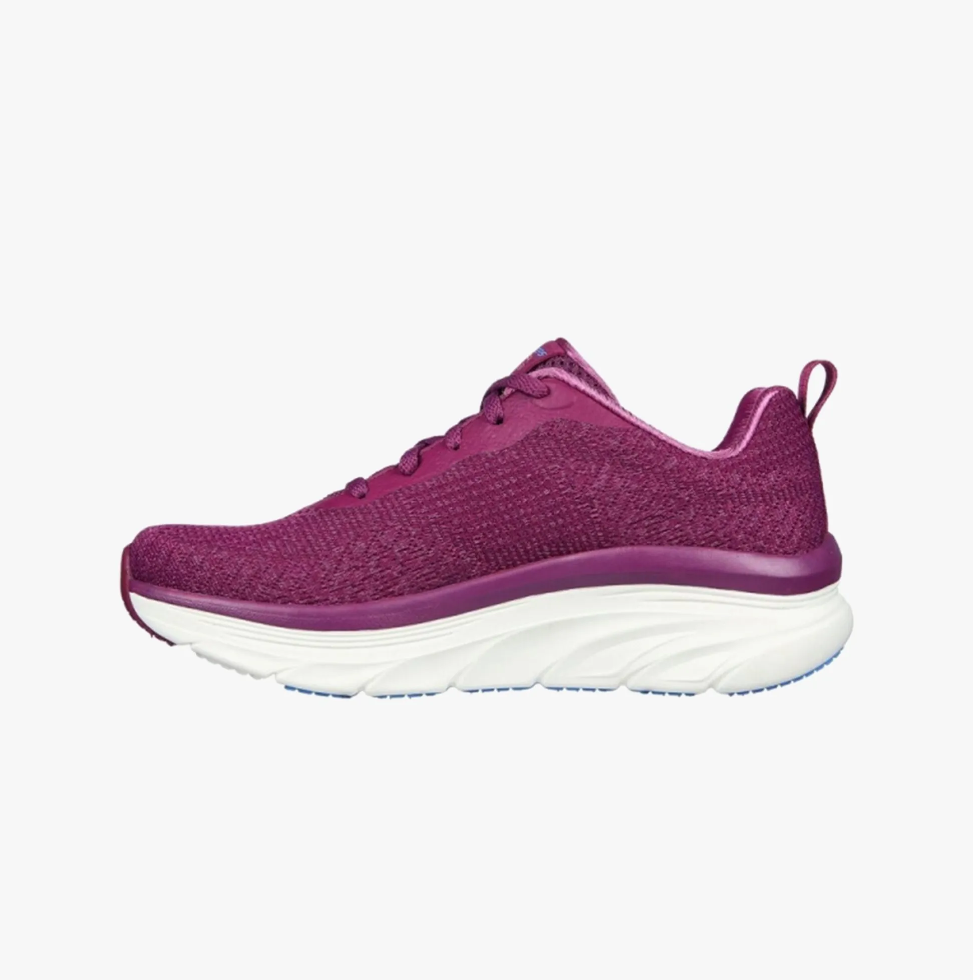 D'LUX WALKER-DAILY BEAUTY Ladies Lace-Up Trainers Plum sold by Shuperb product image thumbnail 2