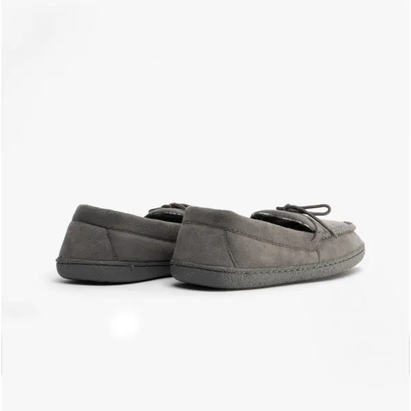 MARCUS Mens Moccasin Slippers Dark Grey sold by Shuperb product image thumbnail 2