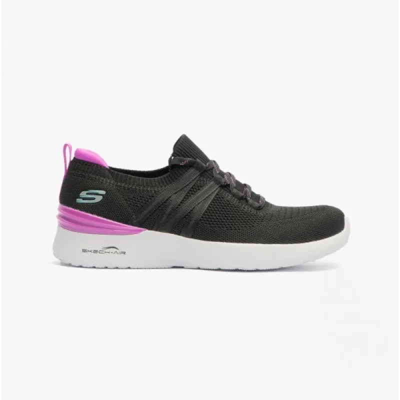 Skechers 149750/BKPR SKECH-AIR DYNAMIGHT-BRIGHT Womens Slip-On Black/Purple sold by Shuperb
