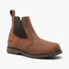 Amblers ALDINGHAM Mens Leather Dealer Boots Brown sold by Shuperb