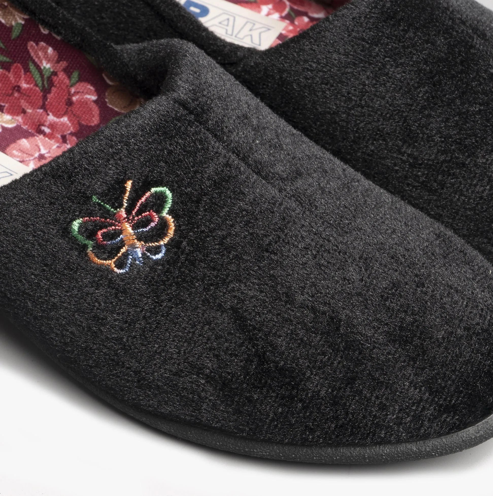 Mirak BOUQUET Womens Slippers Black sold by Shuperb product image thumbnail 3