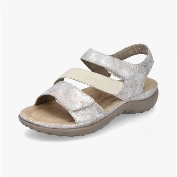 Rieker 64872-90 Womens Sandals Metallic sold by Shuperb product image thumbnail 3