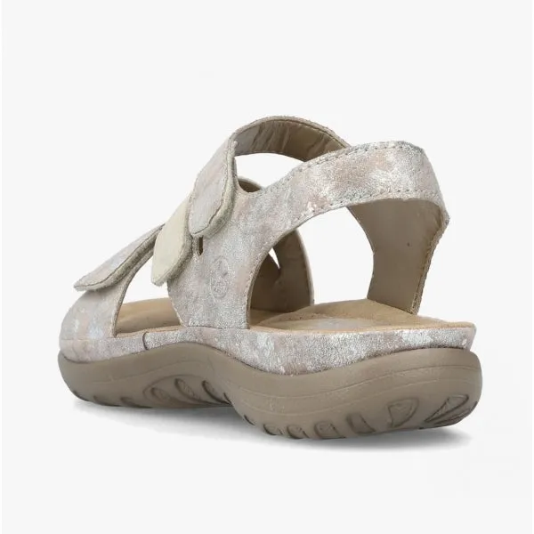 Rieker 64872-90 Womens Sandals Metallic sold by Shuperb product image thumbnail 5