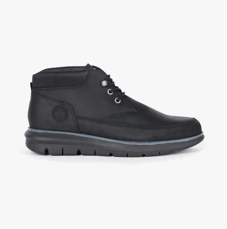 MORTON Mens Chukka Boots Black sold by Shuperb