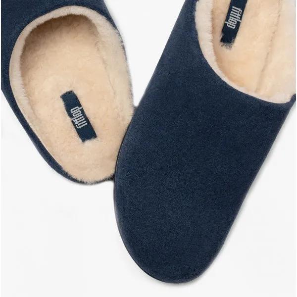 FitFlop CHRISSIE SHEARLING Womens Slippers Midnight Navy sold by Shuperb product image thumbnail 3