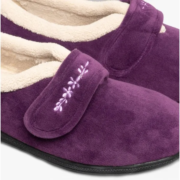 Fleet & Foster CAPA Womens Slippers Plum sold by Shuperb product image thumbnail 2